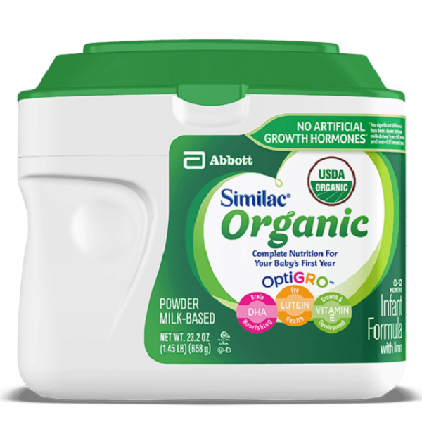 Similac Organic OptiGRO Baby Formula 23.2 Oz