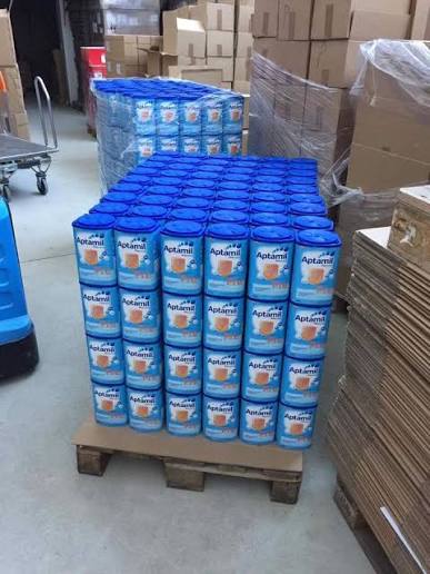 mixed pallet baby formula orders
